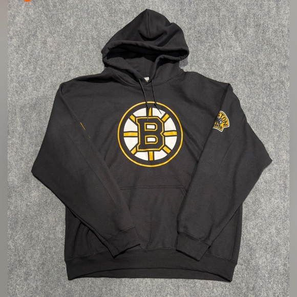 Gildan Other - NHL Boston Bruins Black Gildan Hoodie Sweatshirt Men's XL